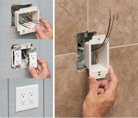 electrical box extender instructables|adjustable outlet box extenders.